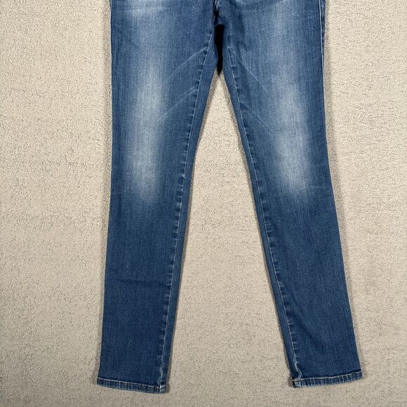 Diesel Skinzee Jeans Women’s Size 30x30 Medium Wash Distressed Super Slim Skinny - Picture 4 of 15